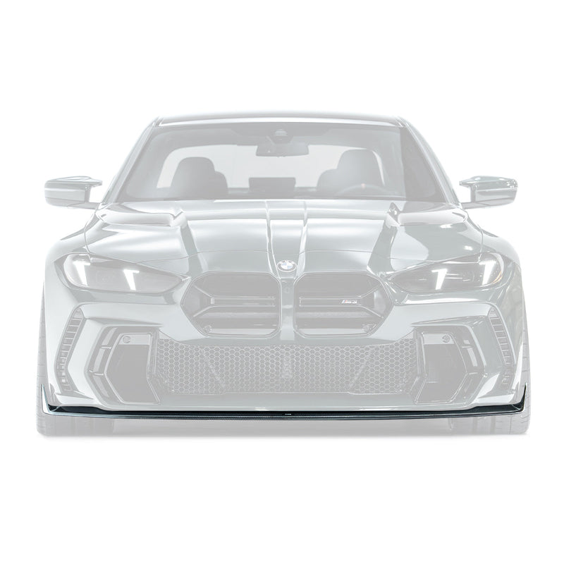 ADRO Carbon Frontlepp V2 BMW M3 G80 — carbon detalj frontparti