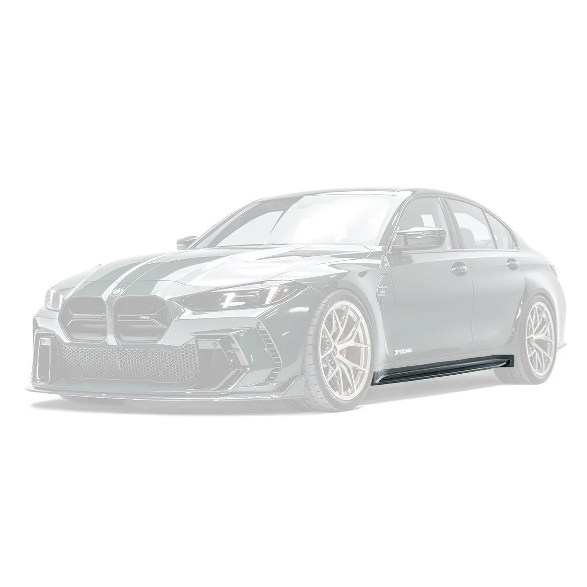 ADRO BMW G80 M3 PREPREG Carbon Side Skirts V2 (2021+)