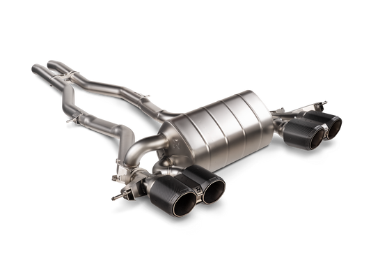 Akrapovic Slip-On Line Titan BMW M3 G80 M4 G82 2026 — produktvisning