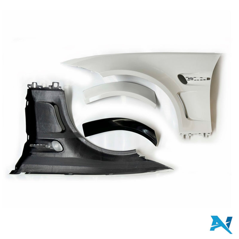 Alpha-N BMW M3 E92 karbon Mudguard Vented