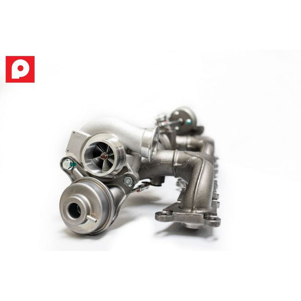 Pure Turbos N54 Stage 2 Cast 600 Turbo Oppgradering – BMW 335i (N54) 497whp