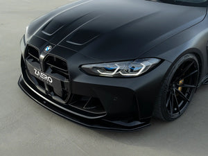 EVO-R Frontsplitter – BMW M3 G80 | G81 & M4 G82 | G83 – adjustable & chassis-mounted – Kong Performance