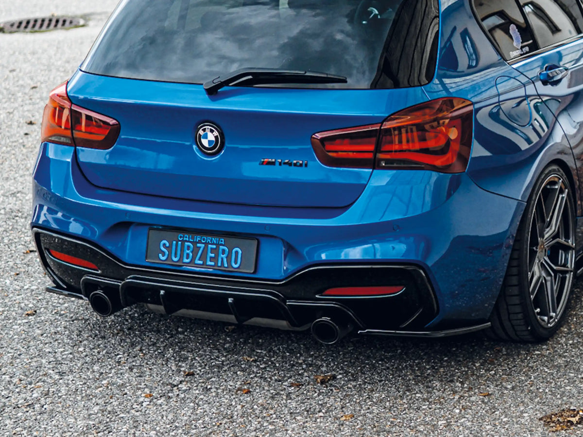 EVO-1 Diffuser-splitters – BMW 1-serie F20 | F21 - M135 & M140 (LCI - Facelift) – Kong Performance
