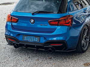 EVO-1 Diffuser-splitters – BMW 1-serie F20 | F21 - M135 & M140 (LCI - Facelift) – Kong Performance