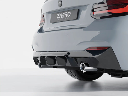 EVO-1 Diffuser – BMW 2-serie F22 | F23 - M235i & M240i – Kong Performance