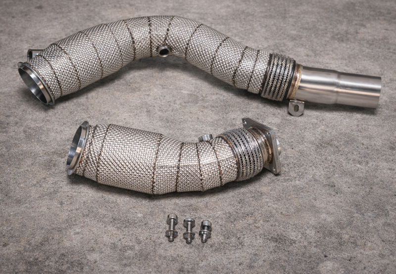 KONG Performance Downpipe (Sport Cat)  BMW M3/M4F80/F82/F83 – S55 (2014–2020)