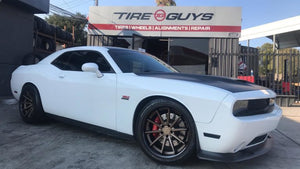 Fullt sett Ferrada FR4 20" Matt Bronze - Dodge Challenger SRT8