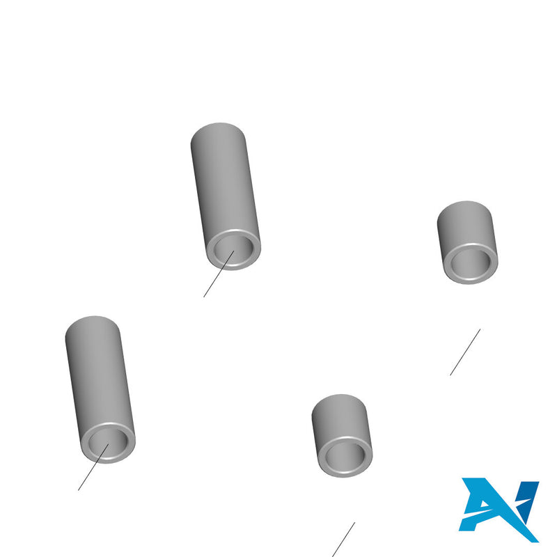 Alpha-N Weld-in sleeves sett M6