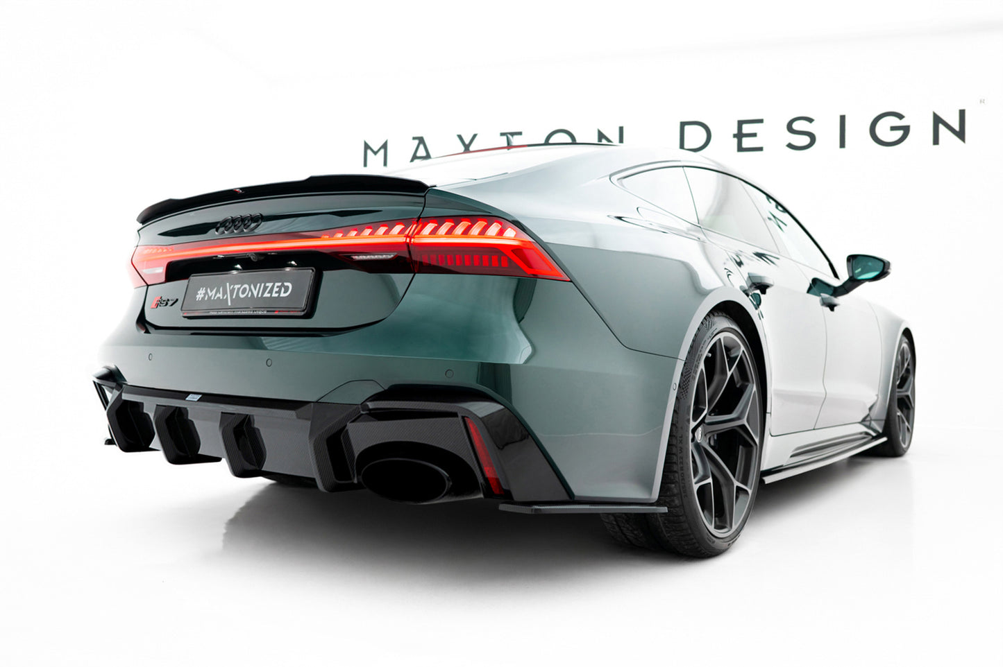 Prepreg Carbon Fiber Bakdiffuser – Audi RS6 / RS7 C8 (2019-2023)