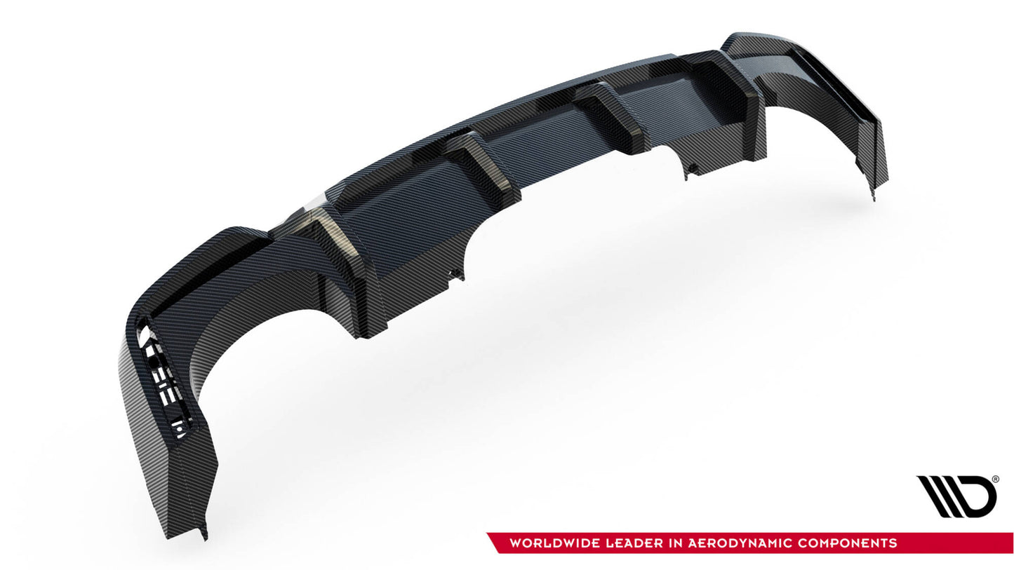 Prepreg Carbon Fiber Bakdiffuser – Audi RS6 / RS7 C8 (2019-2023)