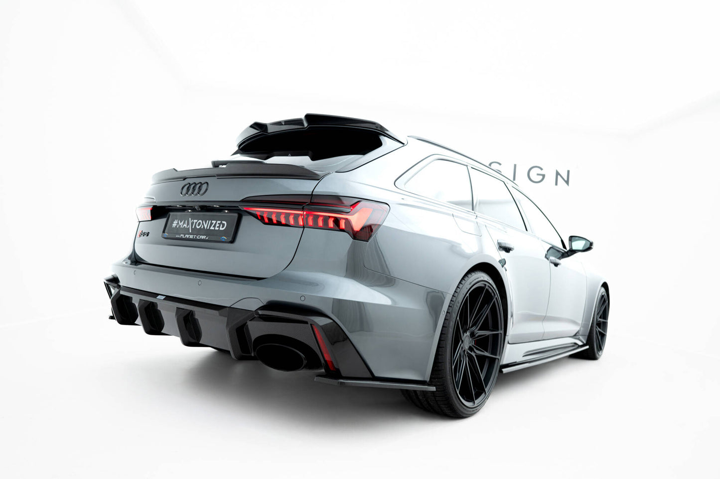 Prepreg Carbon Tailgate Spoiler (Lower) – Audi RS6 C8 (2019-2023)