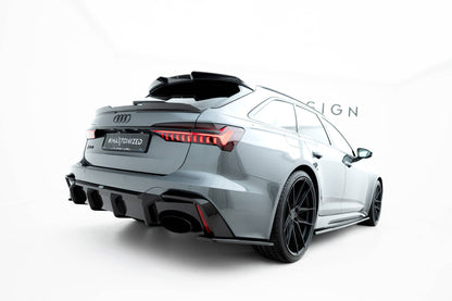 Prepreg Carbon Fiber Tailgate Spoiler (Upper) – Audi RS6 C8 (2019-2024)