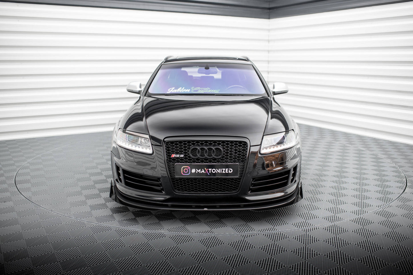 Front Splitter + Flaps – Audi RS6 Avant C6 (2007-2010)