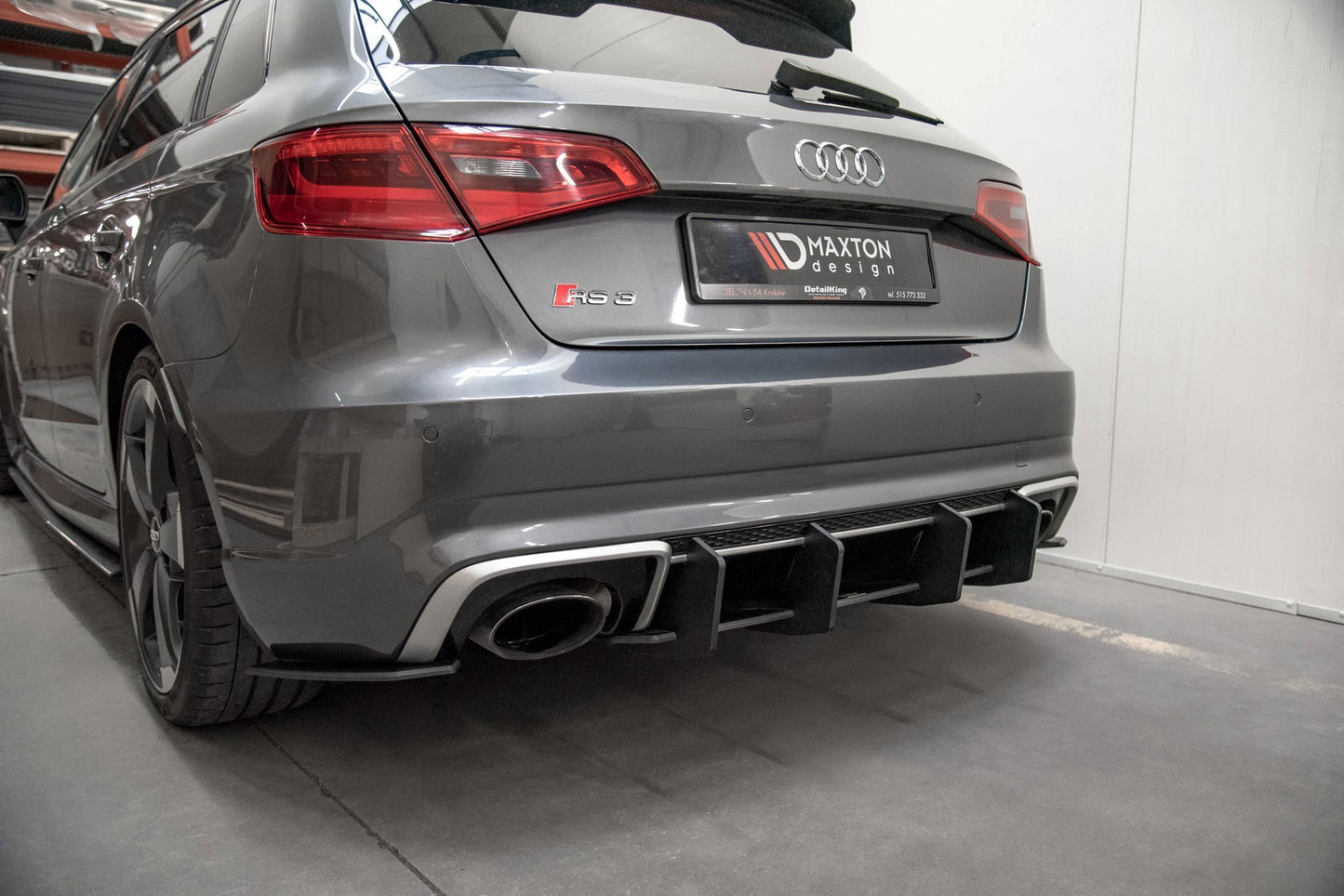 Street Pro Rear Diffuser V.2 – Audi RS3 8V Sportback (2015-2016)