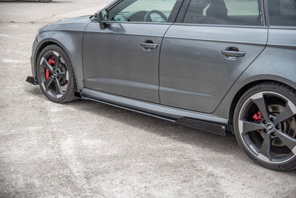 Street Pro Side Skirts Diffusers + Flaps – Audi RS3 8V Sportback (2015-2016)