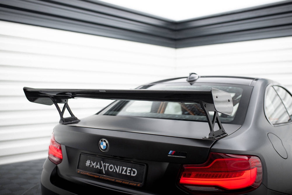 Carbon Spoiler med Eksterne Fester – BMW M2 F87 / 2-serie F22 / F22 M-Pack (2013–2020) KONG PERFORMANCE