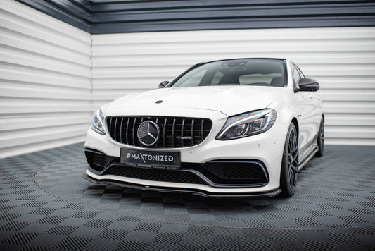 Front Splitter V.1 – Mercedes-AMG C63 Sedan / Estate W205 / S205 (2014-2018)
