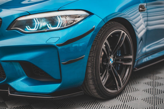 Front Bumper Wings (Canards) – BMW M2 F87 (2016–2020)