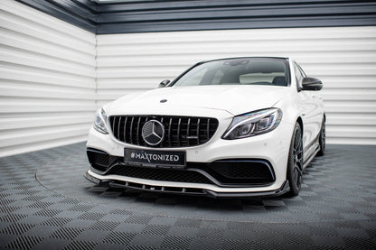 Front Splitter V.2 – Mercedes-AMG C63 Sedan / Estate W205 / S205 (2014-2018)