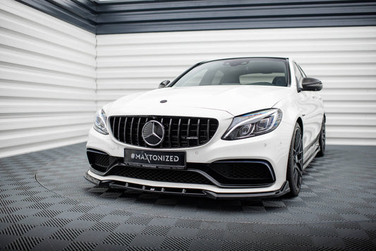 Front Splitter V.2 – Mercedes-AMG C63 Sedan / Estate W205 / S205 (2014-2018)