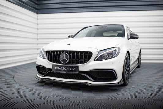 Front Splitter V.3 – Mercedes-AMG C63 Sedan / Estate W205 / S205 (2014-2018)