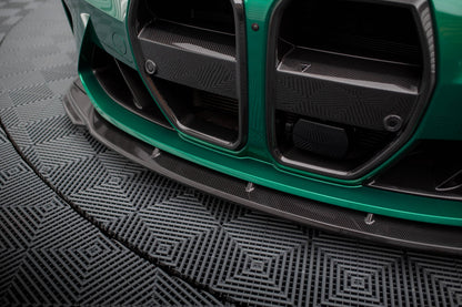 Prepreg Carbon Fiber Front Splitter V.2 BMW M3 G80 / G81 (2021–)