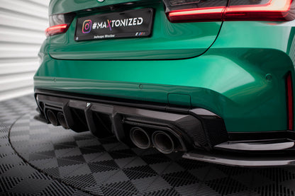 Prepreg Carbon Fiber Rear Diffuser BMW M3 Sedan / Touring G81