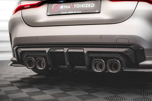 Prepreg Carbon Rear Diffuser – BMW M4 G82 / G83 / Facelift (2021+) KONG PERFORMANCE