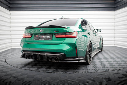 Prepreg Carbon Fiber Rear Side Splitters – BMW M3 Sedan / Touring G81