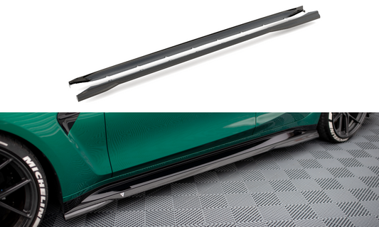 Prepreg Carbon Fiber Side Skirts – BMW M3 Sedan / Touring G81