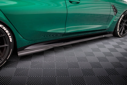 Prepreg Carbon Fiber Side Skirts – BMW M3 Sedan / Touring G81