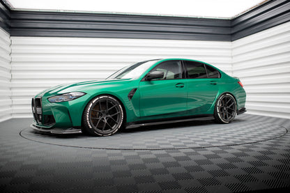 Prepreg Carbon Fiber Side Skirts – BMW M3 Sedan / Touring G81