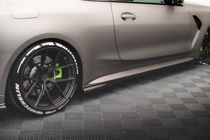 Prepreg Carbon Side Skirts – BMW M4 G82 / G83 / Facelift (2021+)