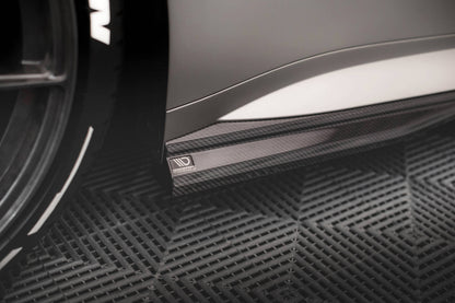 Prepreg Carbon Side Skirts – BMW M4 G82 / G83 / Facelift (2021+)