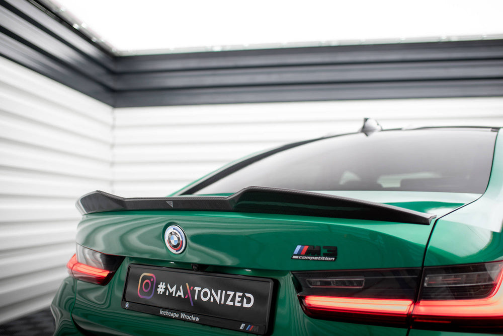 Prepreg Carbon Tailgate Spoiler – BMW M3 G80 / M340i G20 / 3-Serie M-Pack & Standard G20 KONG PERFORMANCE