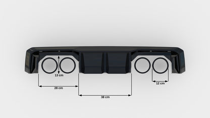 Bakre Valance – BMW M4 G82 / G83 / Facelift (2021+)