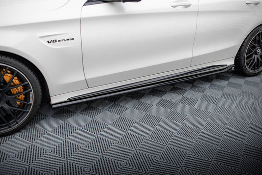 Side Skirts Diffusers V.2 – Mercedes-AMG C63 Sedan / Estate W205 / S205 (2014–2018)
