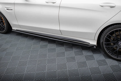 Side Skirts Diffusers V.2 – Mercedes-AMG C63 Sedan / Estate W205 / S205 (2014–2018)