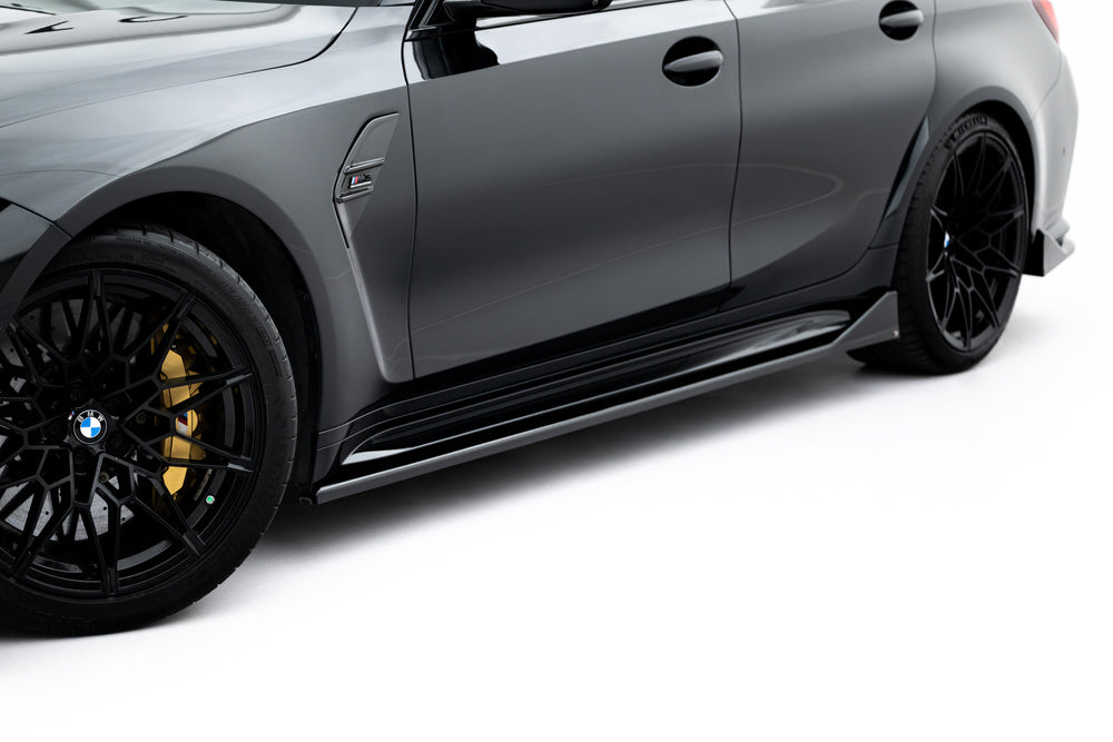 Side Skirts Diffusers V.3 CSL Look – BMW M3 Sedan / Touring G81 KONG PERFORMANCE