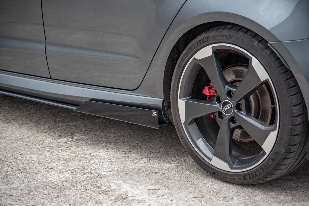 Street Pro Side Skirts Diffusers + Flaps – Audi RS3 8V Sportback (2015-2016)