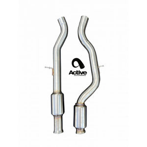 Active Autowerke S55 F8x Single Midpipe – BMW M2 Competition, M3 F80, M4 F82/F83 – bilde 3