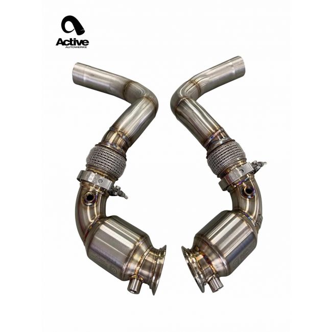 BMW M5 F90 Stage 2 Downpipe + Tune pakke – Kong Performance
