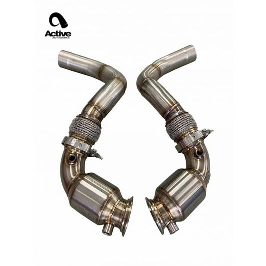 BMW M5 F90 Stage 2 Downpipe + Tune pakke – Kong Performance