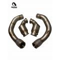Active Autowerke S63TU GESI G-Sport Cat Downpipes – BMW M5 F90, M8 F91/F92/F93 (2019+) – bilde 4