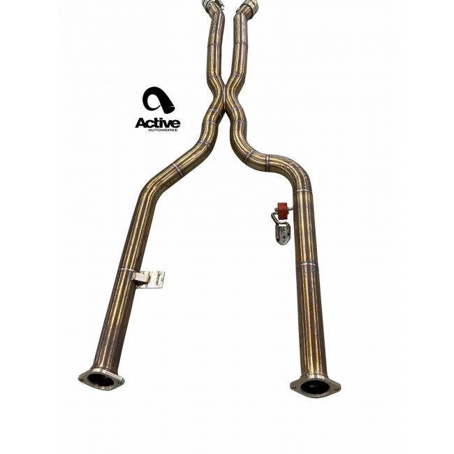 Active Autowerke S58 G8x Signature X-Pipe Midpipe – BMW M2 G87, M3 G80, M4 G82/G83