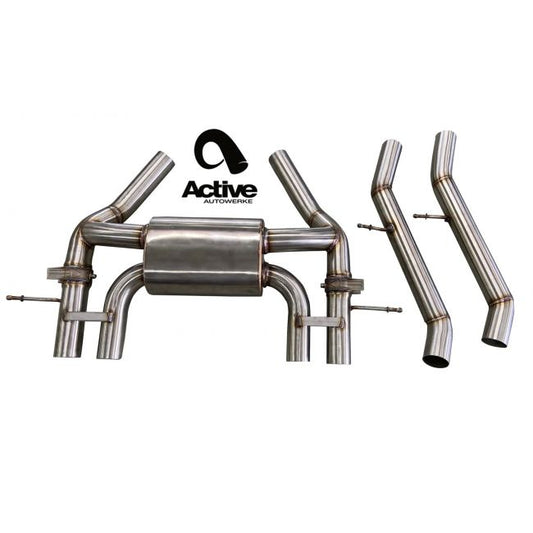 Active Autowerke S58 G8x Valved Axle-Back Bakeksossystem – BMW M2 G87, M3 G80, M4 G82/G83