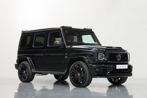 Urban Automotive Front Splitter med DRL Mercedes-AMG G63 W463A — installert