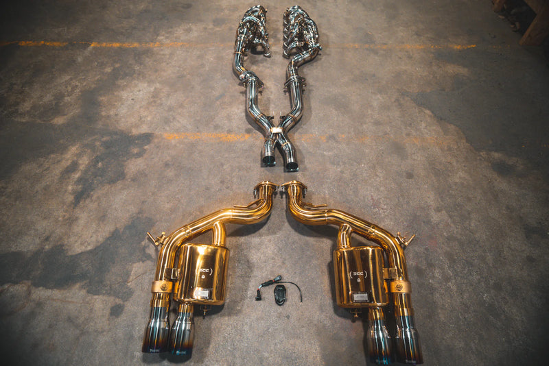 Valvetronic Designs Race Eksosanlegg – Ferrari 599 (F1 Valved System)