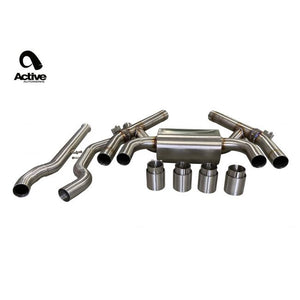 Active Autowerke F87 M2C/M2CS Valved Axle-Back Bakeksossystem – BMW M2 Competition F87 – bilde 3