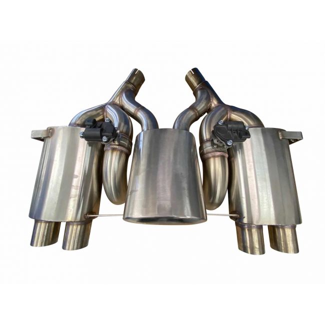 Active Autowerke Maad Maxx F8x Valved Bakeksossystem 3-Can – BMW M2 Competition, M3 F80, M4 F82/F83